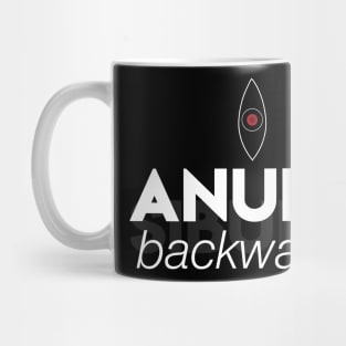 Anubis Backwards Logo Mug